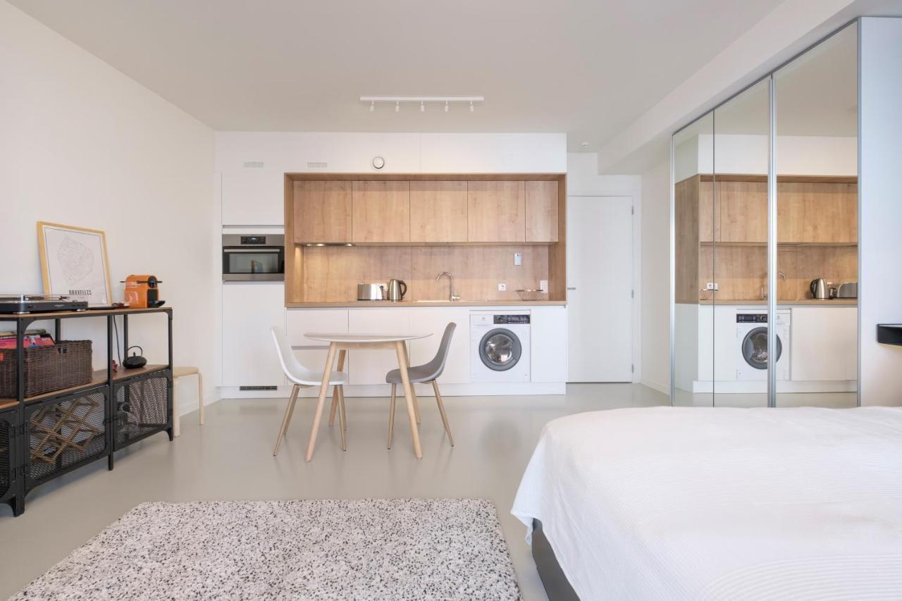 布鲁塞尔Mini Loft With Terrace公寓 外观 照片