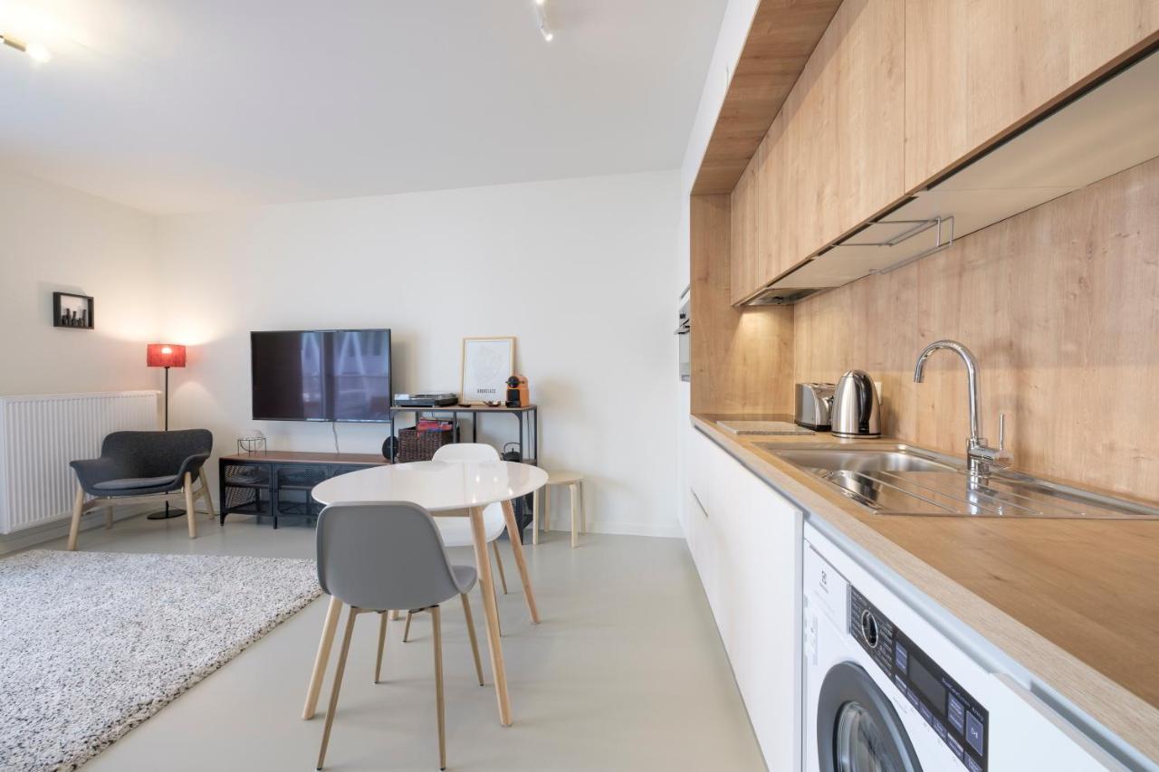布鲁塞尔Mini Loft With Terrace公寓 外观 照片